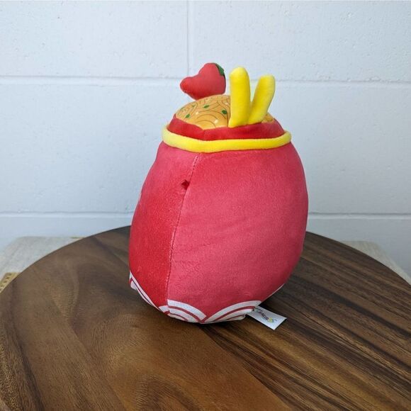 Squishmallow Kellytoy Food Squad Odion The Red Fire Spicy Noodles - Picture 2 of 7